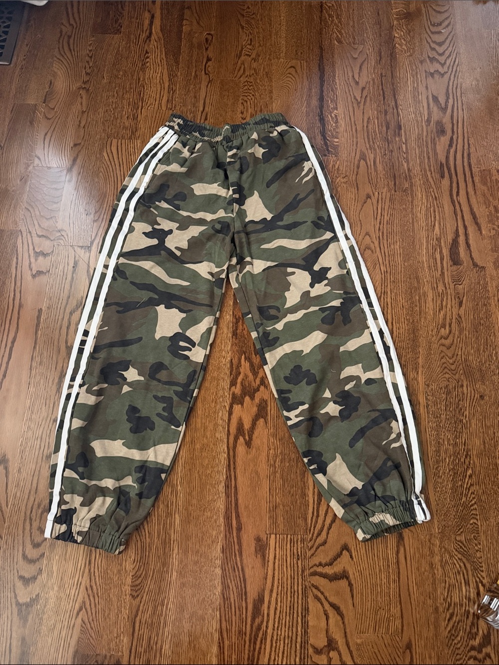 Lovlov camo stripe French terry track pant medium